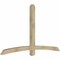 Ekena Millwork Bellingham Rough Sawn Timber Gable Bracket, Douglas Fir, 84"W x 49"H x 4"D x 4"F, 14/12 Pitch GBW084X49X0404BEL00RDF - alternate 5